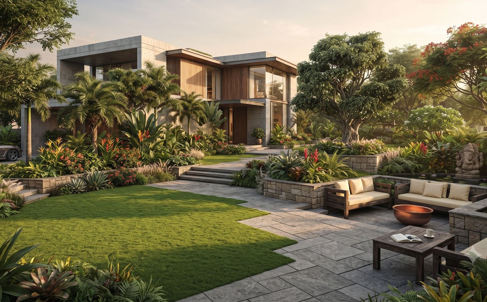 Institutional lawn project